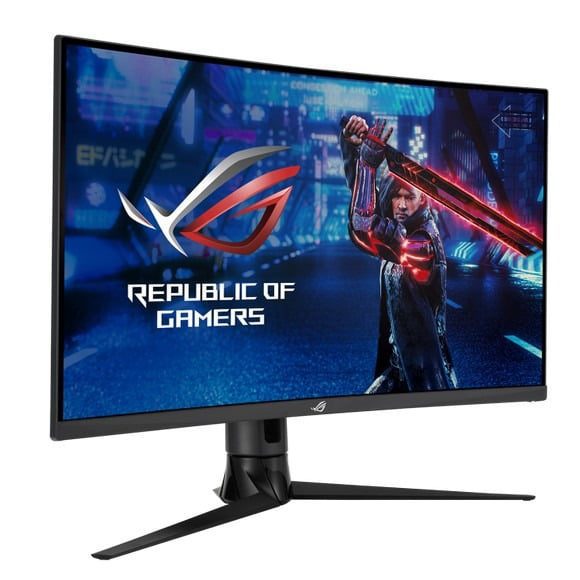 ASUS ROG Strix XG32VC Gaming Monitor – 31.5 inch WQHD (2560 x 1440), 170Hz (Above 144Hz), 1ms MPRT, Extreme Low Motion Blur Sync, 125% sRGB, FreeSync Premium Pro, DisplayHDR™ 400 ASUS ROG Strix XG32VC Gaming Monitor – 31.5 inch WQHD (2560 x 1440), 170Hz (Above 144Hz), 1ms MPRT, Extreme Low Motion Blur Sync, 125% sRGB, FreeSync Premium Pro, DisplayHDR™ 400